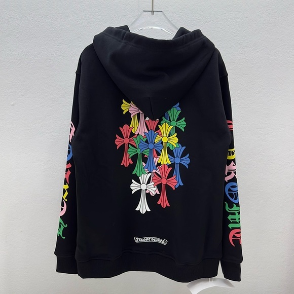 Chrome Hearts Cemetery Multi-color Cross Zip Up Hoodie - Picture 1 of 12